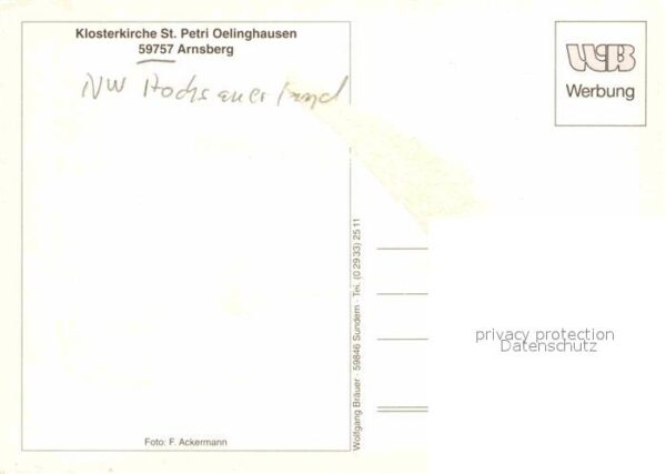 Arnsberg Westfalen Klosterkirche Sankt Petri Oelinghausen – Bild 2