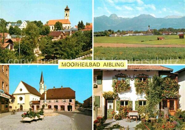 Bad Aibling Kirche Dorfplatz Kirche