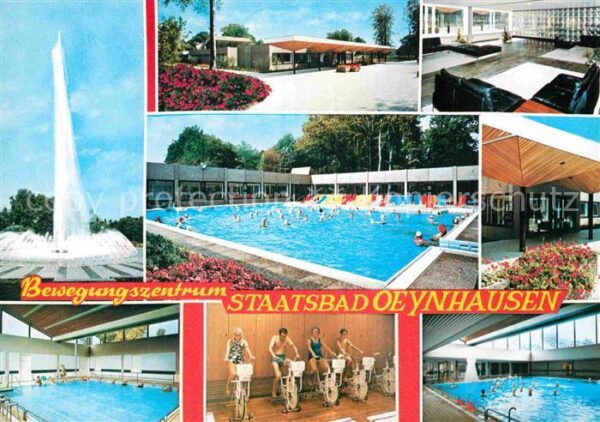 Bad Oeynhausen Bewegungszentrum Freibad Fontäne Hallen