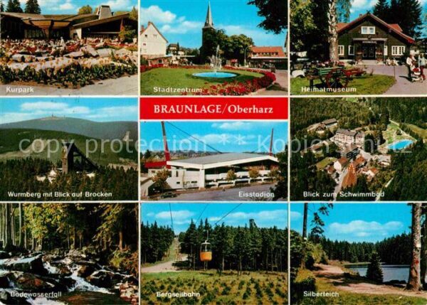 Braunlage HeimatmuseumKurpark Wurmberg Bodewasser
