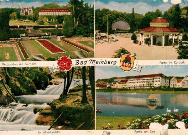 Bad Meinberg Berggarten Kurpark Silberbachtal Partie
