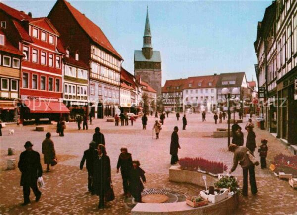 Osterode Harz Fussgängerzone Kornmarkt