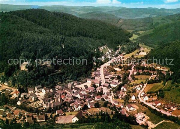 Bilstein Sauerland Fliegeraufnahme