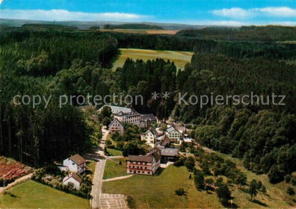 Marienthal Westerwald Waldhotel Imhäuser Fliegeraufnahme