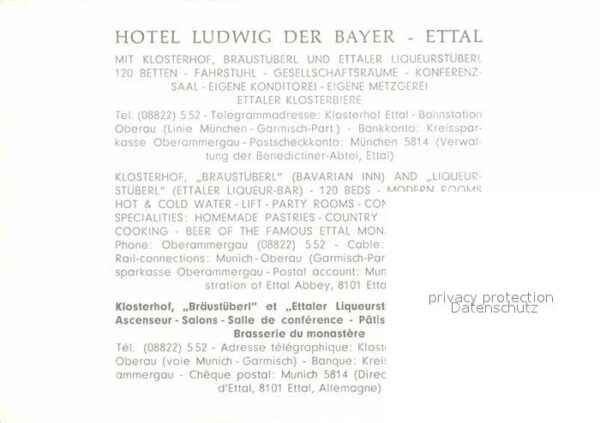 Ettal Hotel Ludwig Klosterhof – Bild 2