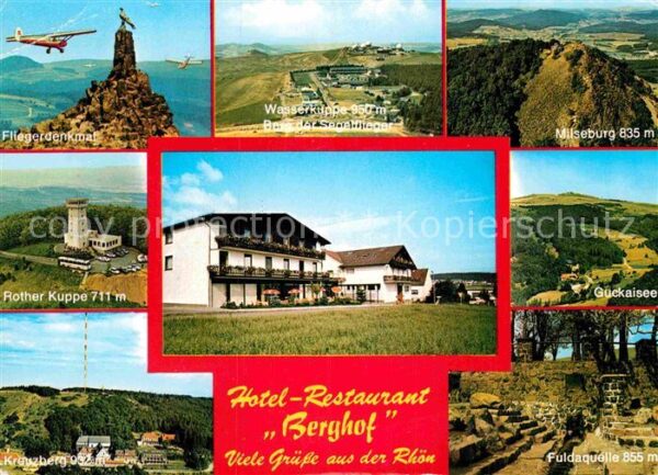 Almendorf Hotel Berghof Guckaisee Milseburg Fulda