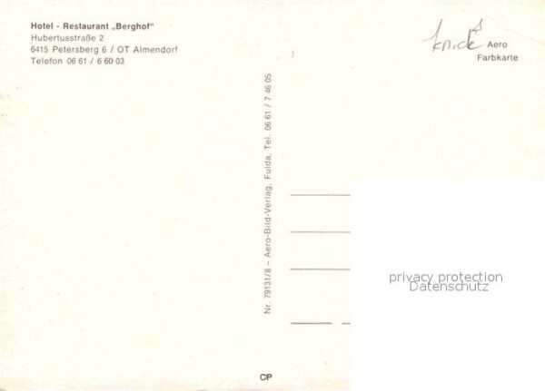 Almendorf Hotel Berghof Guckaisee Milseburg Fulda – Bild 2