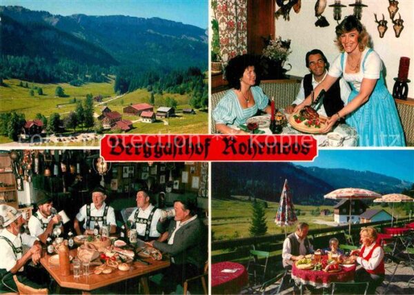 Tiefenbach Oberstdorf Berggasthof Rohrmoos