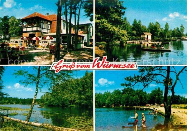 Burgwedel Wald Seegaststätte Würmsee