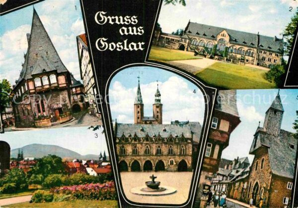 Goslar Brusttuch Kaiserpfalz Rathaus Marktkirc