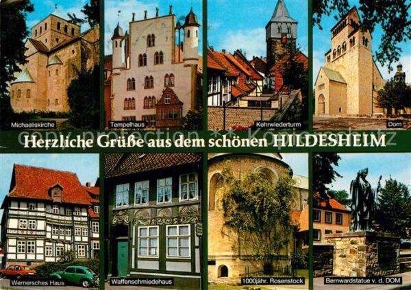 Hildesheim Michaeliskirche Tempelhaus Dom Wernersc