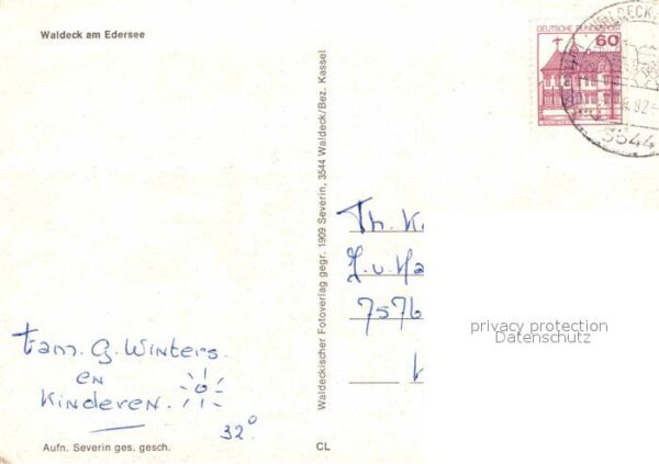 Waldeck Edersee Teilansicht – Bild 2