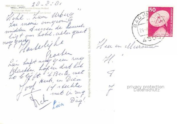 Bad Iburg Dörenberg Klinik Schloss – Bild 2