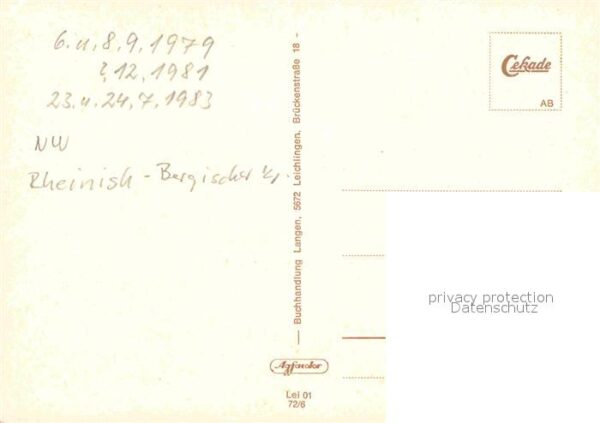 Leichlingen Rheinland Katholische Evangelische Kirche Haus Vo – Bild 2