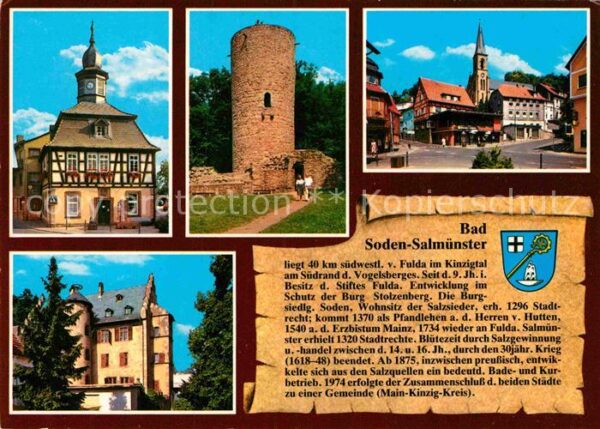 Bad Soden-Salmuenster Burg Stolzenberg