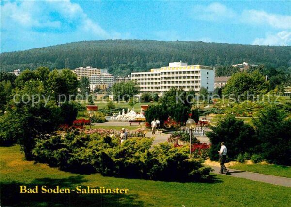 Bad Soden-Salmuenster Teilansicht Park