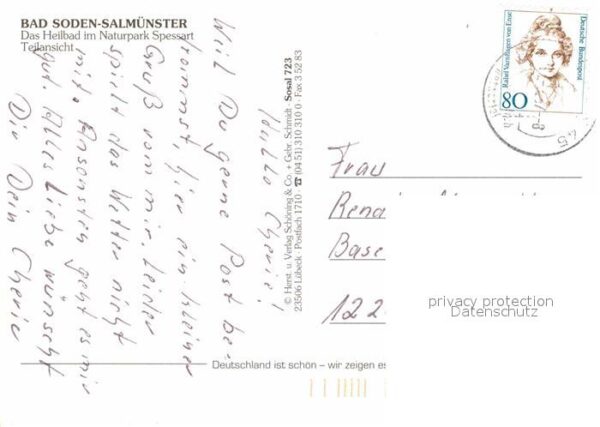 Bad Soden-Salmuenster Teilansicht Park – Bild 2