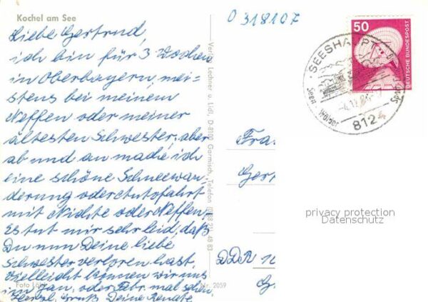 Kochel See Teilansicht – Bild 2