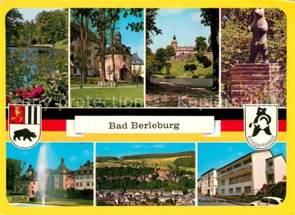 Bad Berleburg Schlosspark Kurheim Höllscheid Schloss