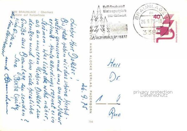 Braunlage Fontäne Kurparksee – Bild 2