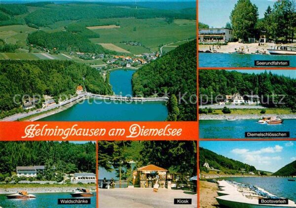 Helminghausen Diemelschlösschen Waldschänke Kiosk