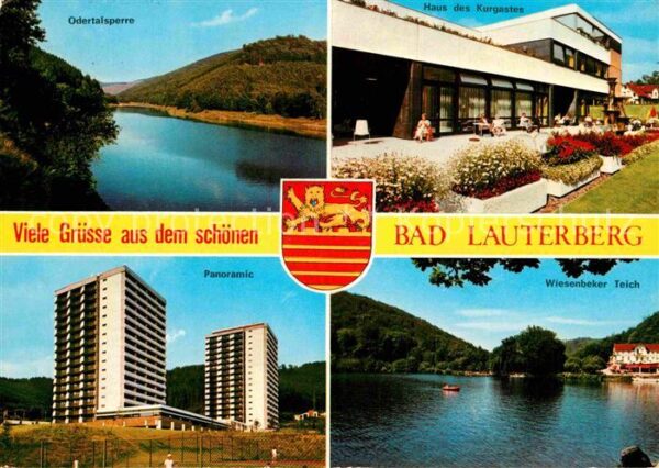 Bad Lauterberg Wiesenbeker Teich Panoramic Odertalsper