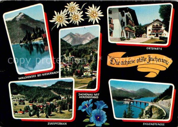 Jachenau Herzogstand Sylvensteinsee Zugspitze Wa