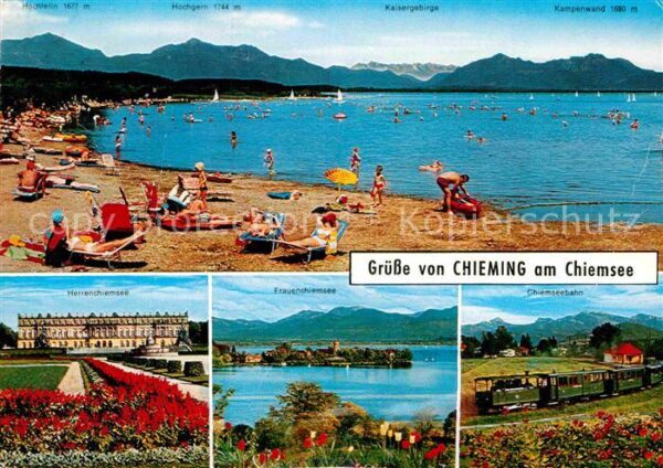 Chieming Chiemsee Chiemseebahn Frauenchiemsee Herrenchiem