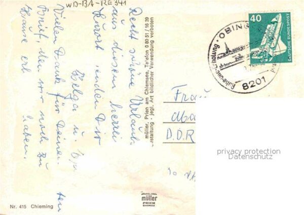Chieming Chiemsee Chiemseebahn Frauenchiemsee Herrenchiem – Bild 2