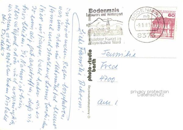 Bodenmais Scherau Rechen Marktplatz – Bild 2