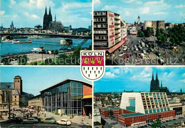 Koeln Rhein Münster Festung Brücke