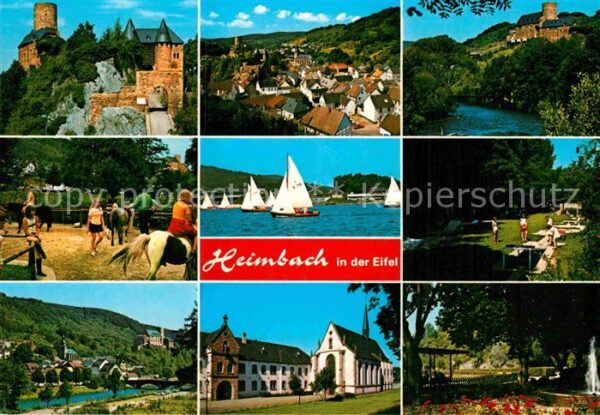 Heimbach Eifel Burg Trappistenabtei Mariawald