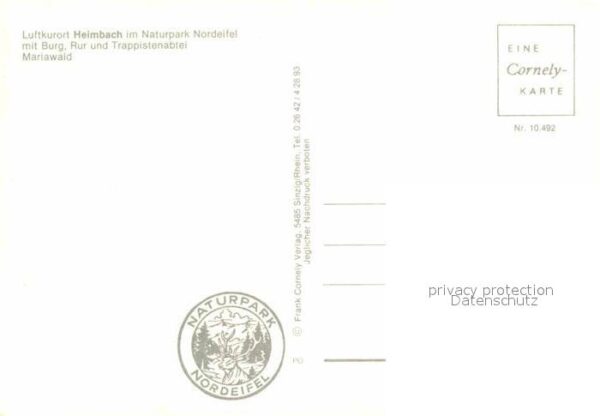 Heimbach Eifel Burg Trappistenabtei Mariawald – Bild 2