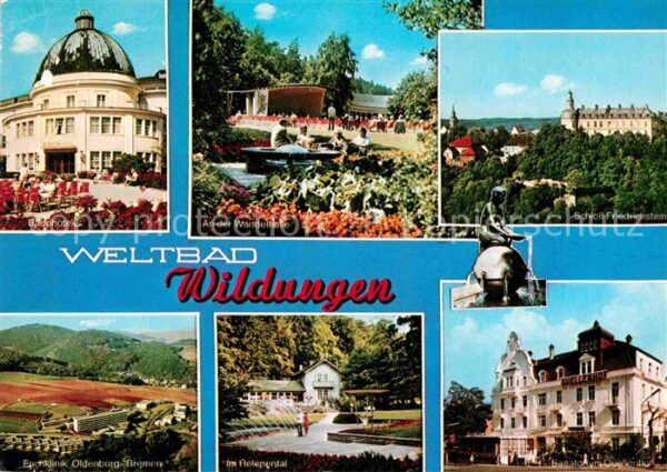 Bad Wildungen Badehotel Sanatorium Quellenhof Schloss