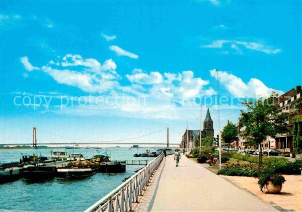 Emmerich Rhein Rheinpromenade Brücke