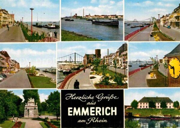 Emmerich Rhein Brücke Denkmal