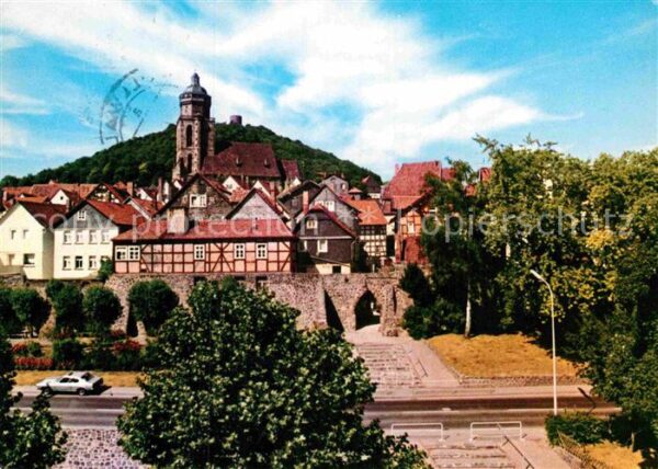 Homberg Efze Alte Stadtmauer Schlossberg