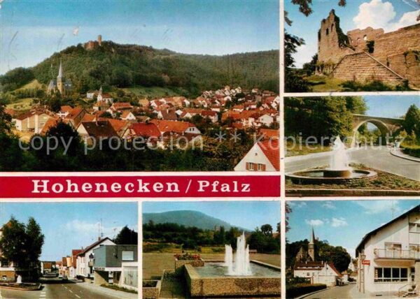 Hohenecken Ruine Brunnen