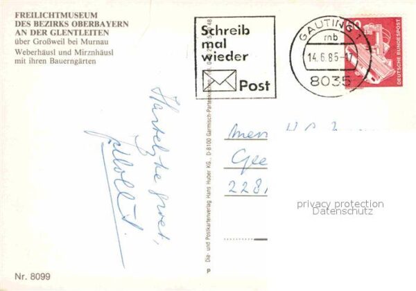 Grossweil Freilichtmuseum Weberhäusl Mirznhäusl – Bild 2