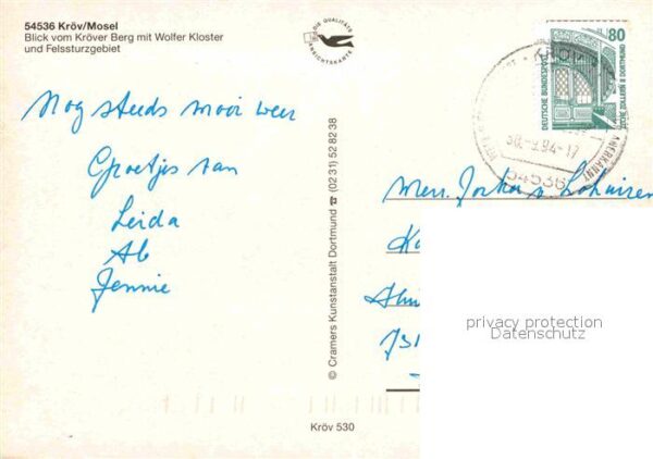 Kroev Mosel Wolfer Kloster Felssturzgebiet – Bild 2