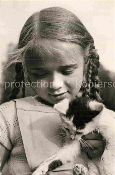 Kinder Child Enfants Katze
