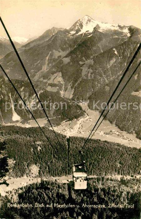 Seilbahn Penkenbahn Mayrhofen Ahornspitze Ziller