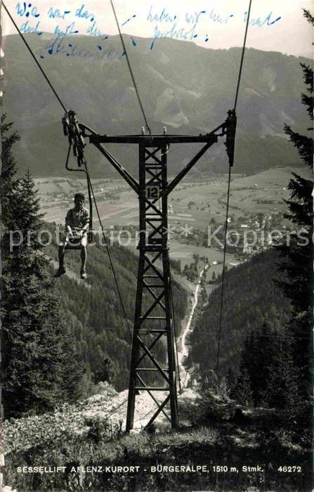 Sessellift Aflenz Bürgeralpe