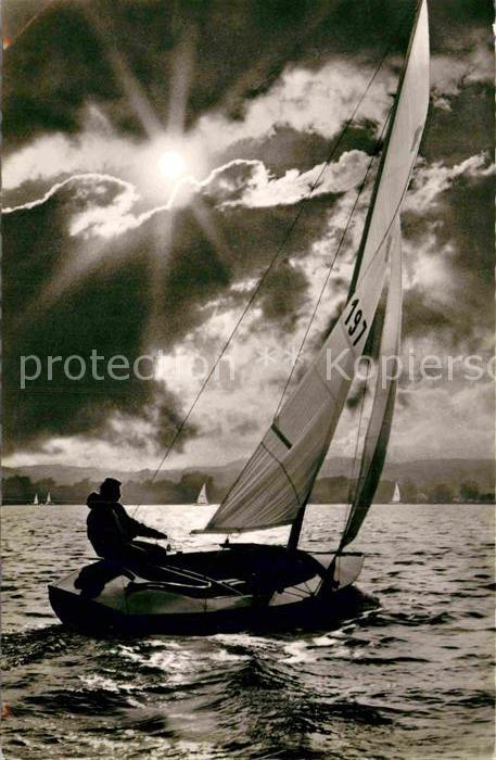 Segelboote Chiemsee