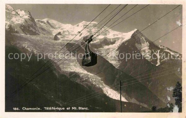 Seilbahn Teleferique Mont Blanc Chamonix