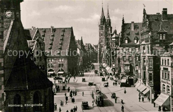 Strassenbahn Nürnberg Königstrasse