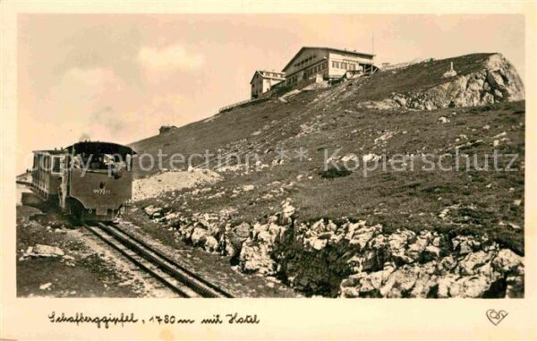 Zahnradbahn Schafberggipfel Hotel Schafbergspitze