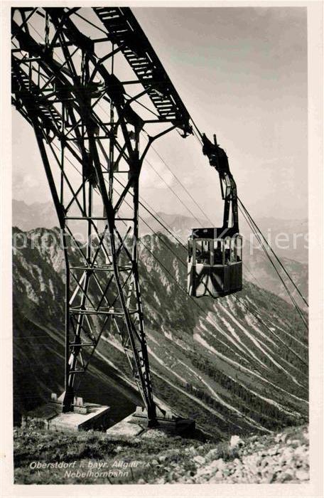 Seilbahn Nebelhorn Oberstdorf