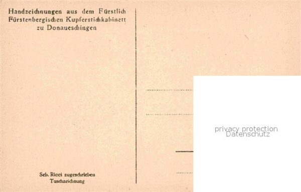 Kuenstlerkarte Sebastiano Ricci Tuschzeichnung – Bild 2