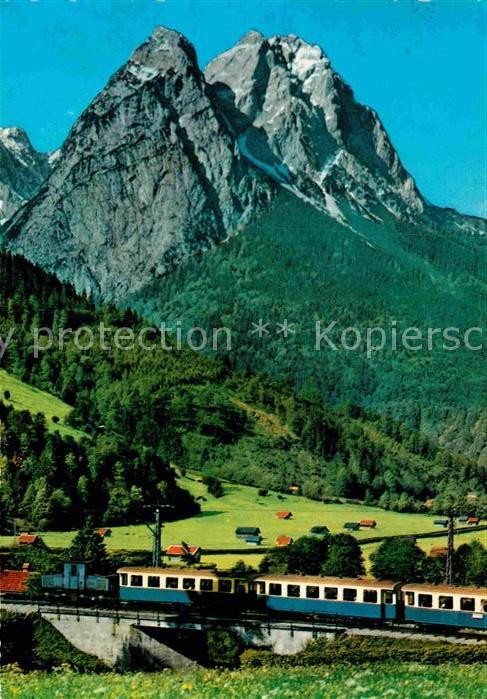 Zahnradbahn Zugspitzbahn Waxenstein